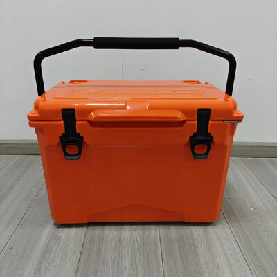 Ceny fabryczne Chłodnicy przemysłowe Nowoczesny 12QT/18QT/25QT Wyizolowany chłodniak kempingowy z uchwytem do zewnętrznego skrzynki chłodniczej Rotomolded