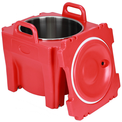 Izolowany pojemnik na zupę 30L Food Grade Plastic Keep Warm dzięki okrągłemu zbiornikowi ze stali nierdzewnej