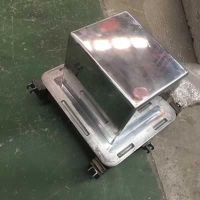 ODM OEM Aluminiowa forma chłodnicza do formowania rotacyjnego LLDPE Formowanie obrotowe z pianką PU