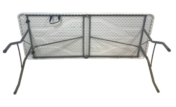 Heavy Duty Utility Plastikowy składany stół kempingowy Krzesło 6ft Indoor Outdoor Portable