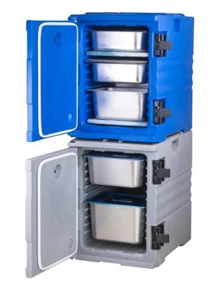 Niebiesko izolowane rękojeści z nylonu