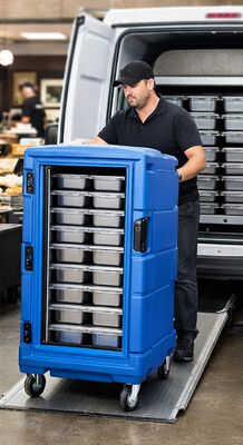 900L Rotomoldedowa Izolowana Szafa do Transportu Żywności dla Logistyki Zimnego Łańcucha