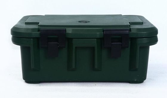 Przenośnik do żywności z izolacją, ładowany od góry, 30L, rotomoldowany, kompatybilny z pojemnikami GN 1/1