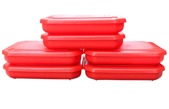 Plastikowe tacki obiadowe wielokrotnego użytku dla dzieci dla grup społecznych Catering