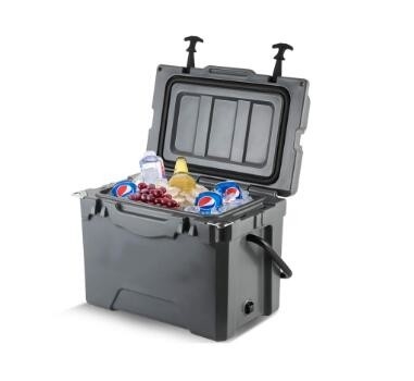 OEM 25QT Przenośny pojemnik na lód formowany Roto 51,6x33,6x38,3cm