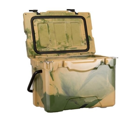 OEM 25QT Przenośny pojemnik na lód formowany Roto 51,6x33,6x38,3cm