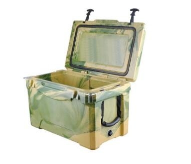 35 QT Rotomolded Cooler Box Heavy Duty Construction do trwałego użytku na zewnątrz