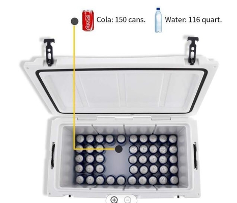 Rotomolded Fishing Cooler Box 110L Dobre uszczelnienie Dobre uszczelnienie