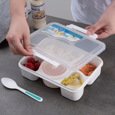 1170 ml plastikowe pojemniki na lunch wielokrotnego użytku z kubkami na zupę