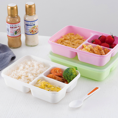 Ekologiczne pudełko na lunch Bento z tworzywa sztucznego, bez BPA, dla dzieci
