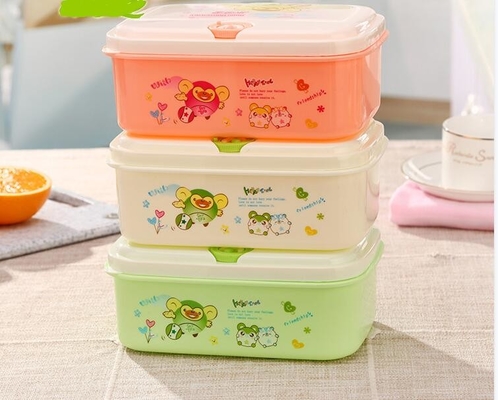 960 ml plastikowe pojemniki na lunch wielokrotnego użytku, pojemniki wielokrotnego użytku do przygotowywania posiłków