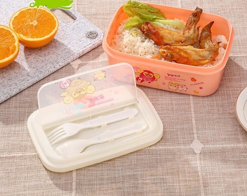 960 ml plastikowe pojemniki na lunch wielokrotnego użytku, pojemniki wielokrotnego użytku do przygotowywania posiłków