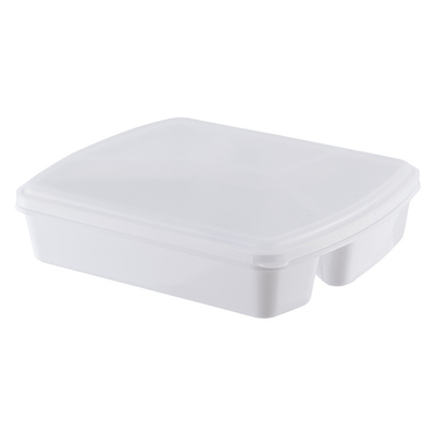 Pudełko na lunch Bento o pojemności 1280 ml wielokrotnego użytku, 4 przegródki